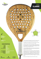 CORK PADEL - CLASSIC / LIGHT (338-345g)