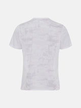 CORK PADEL PREMIUM TEE CAMO - HVID