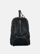 CORK PADEL-RYGGSÄCK I STARK NYLON - SVART / GRÖN