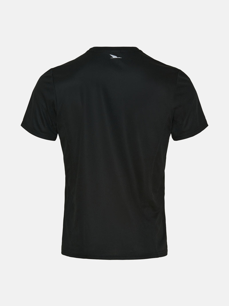 CORK PADEL PREMIUM TEE - SORT