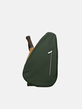 CORK PADEL RACKET COVER I LÄDER - SVART (SILVER)