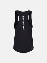 KISSPADEL TANK TOP / SORT