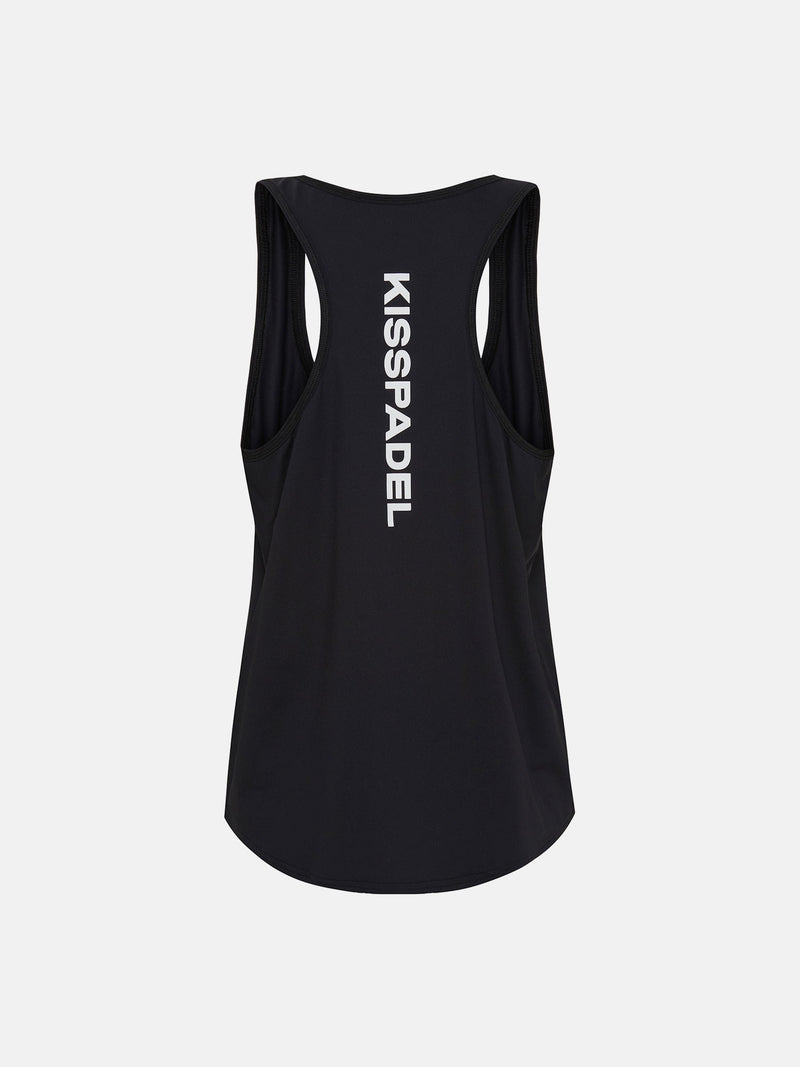 KISSPADEL TANK TOP / SORT