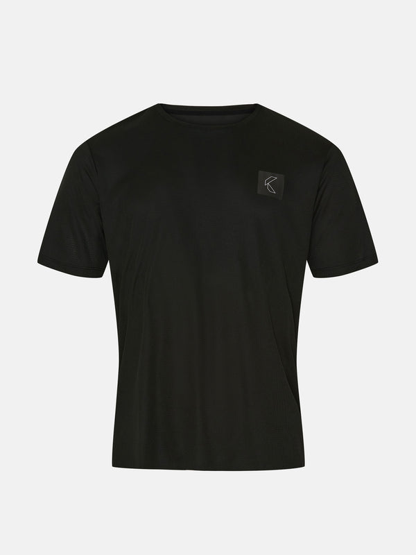 KISSPADEL ZERO G TEE - SORT