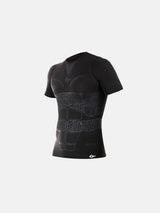 FLOKY OXYGEN SHORT SLEEVE MAN - SVART