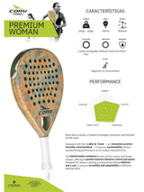 CORK PADEL - PREMIUM WOMAN (345-350g)