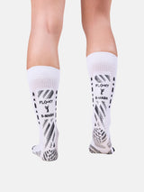 FLOKY S-MASH 3D BIOMEKANISKE STRØMPER – HVID