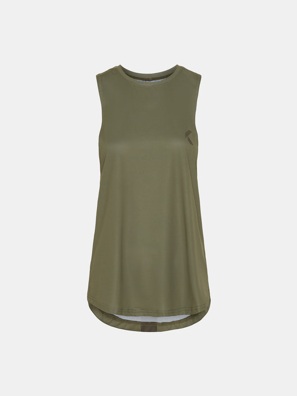 KISSPADEL OVERSIZED TANK TOP / GRØN