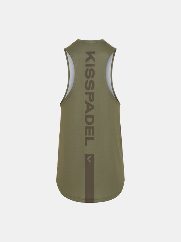 KISSPADEL OVERSIZED TANK TOP / GRØN