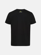 CORK PADEL TEAM TEE - SVART